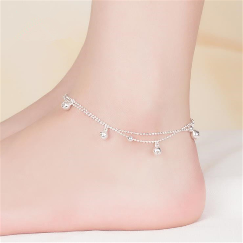 Anklet Foot Chain - KOFSAC-tobilleras de Plata de Ley 925