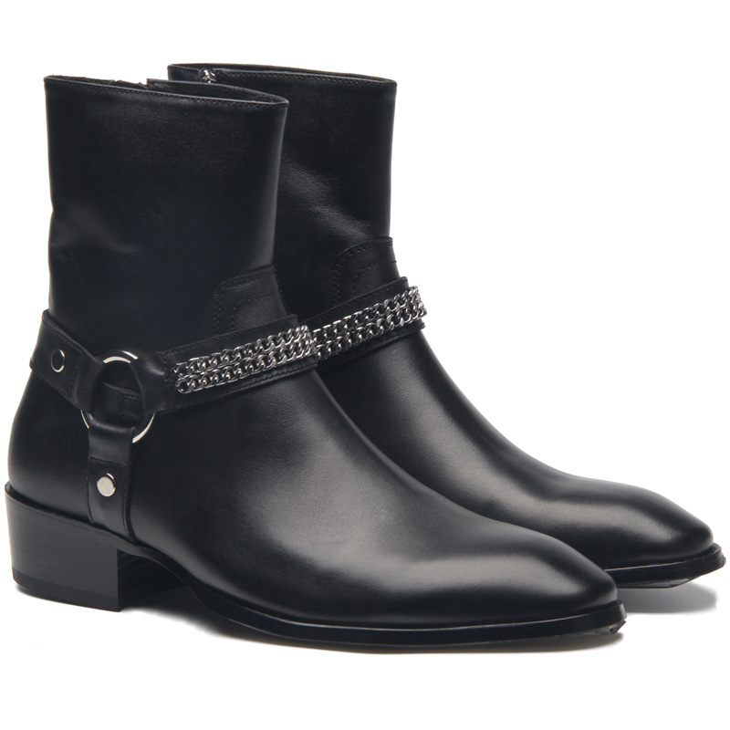Nuevos zapatos negros con cint - Anklet Foot Chain reseña y precio