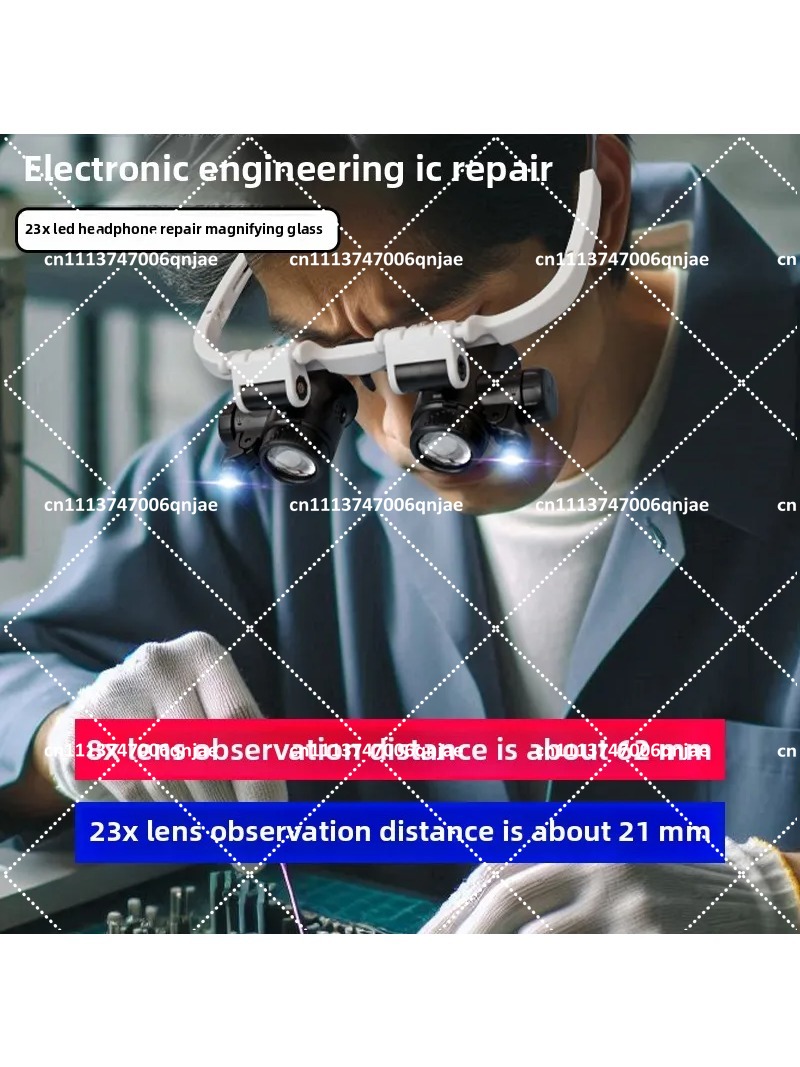 Lentes de Aumento con Luz de 2 - Jewelry Repair & Watches Reviews reseña y precio