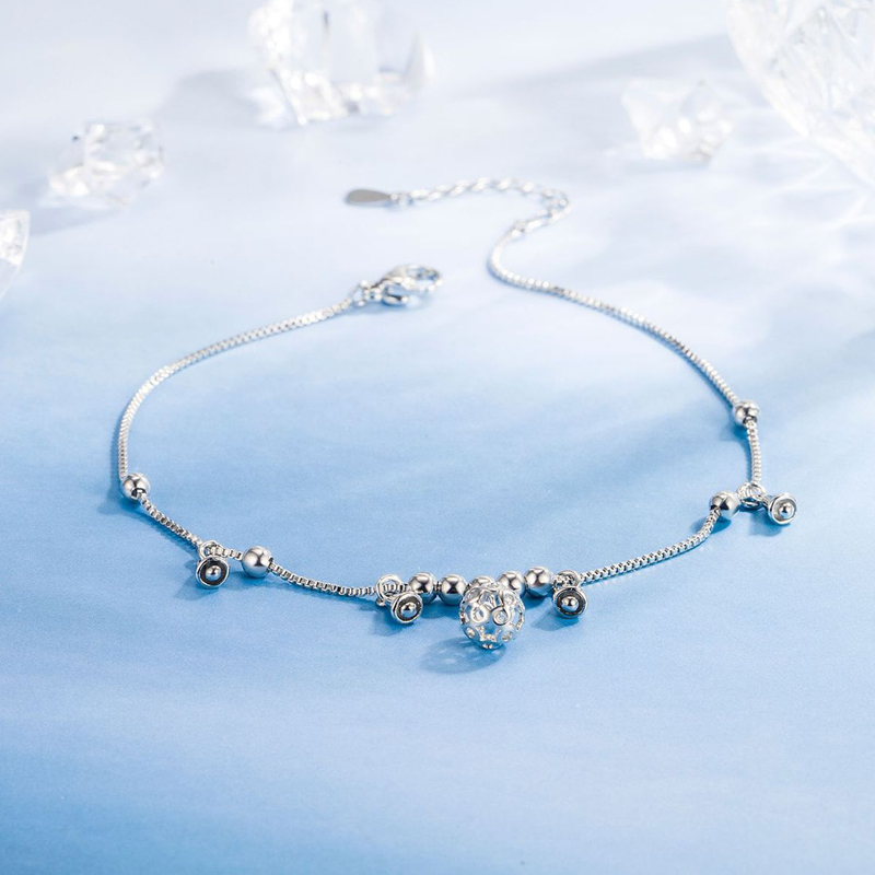 Tobilleras con colgante redond - Anklet Foot Chain reseña y precio