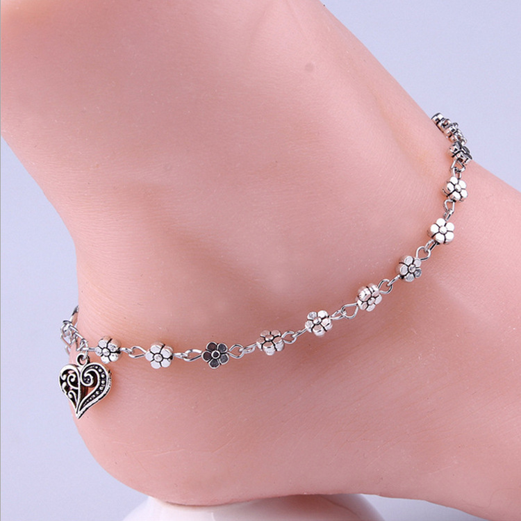 Tobillera con forma de corazón - Anklet Foot Chain reseña y precio