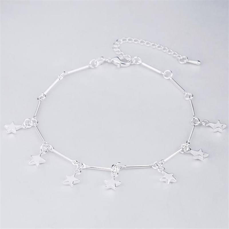 KOFSAC-tobilleras de Plata de  - Anklet Foot Chain reseña y precio