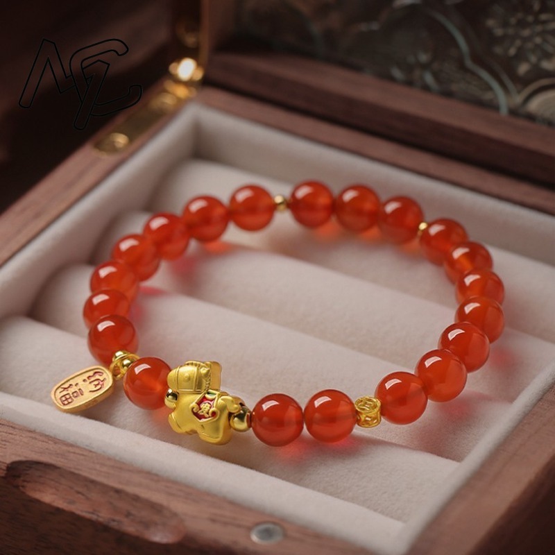 Pulseras de Cuentas de Ágata R - Charm Bracelet Beads reseña y precio