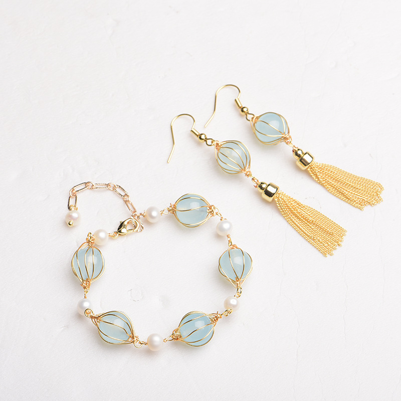 Pendientes de cuentas de Jade  - Charm Bracelet Beads reseña y precio