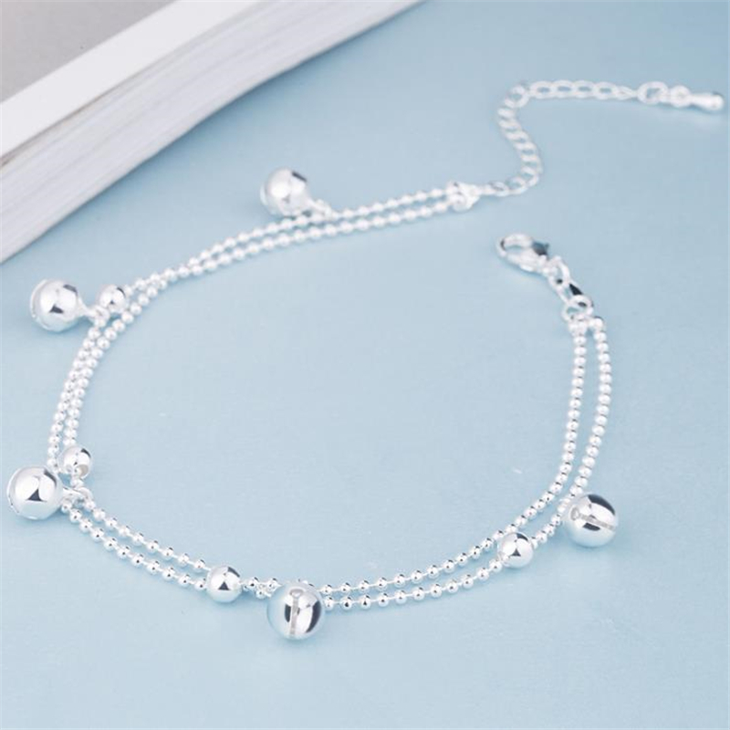 KOFSAC-tobilleras de Plata de  - Anklet Foot Chain reseña y precio