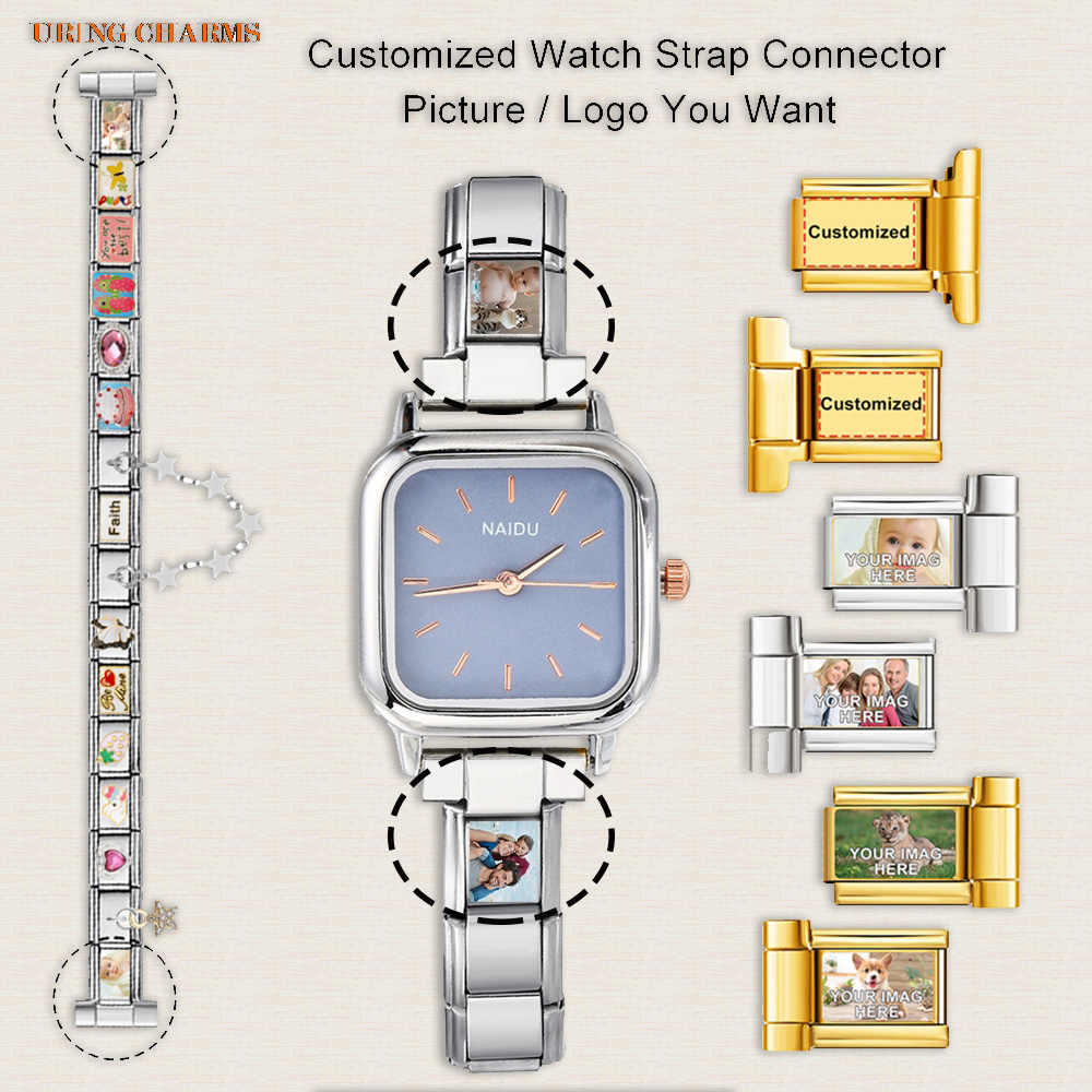 1 par de conector de correa de - Jewelry Watch Making reseña y precio