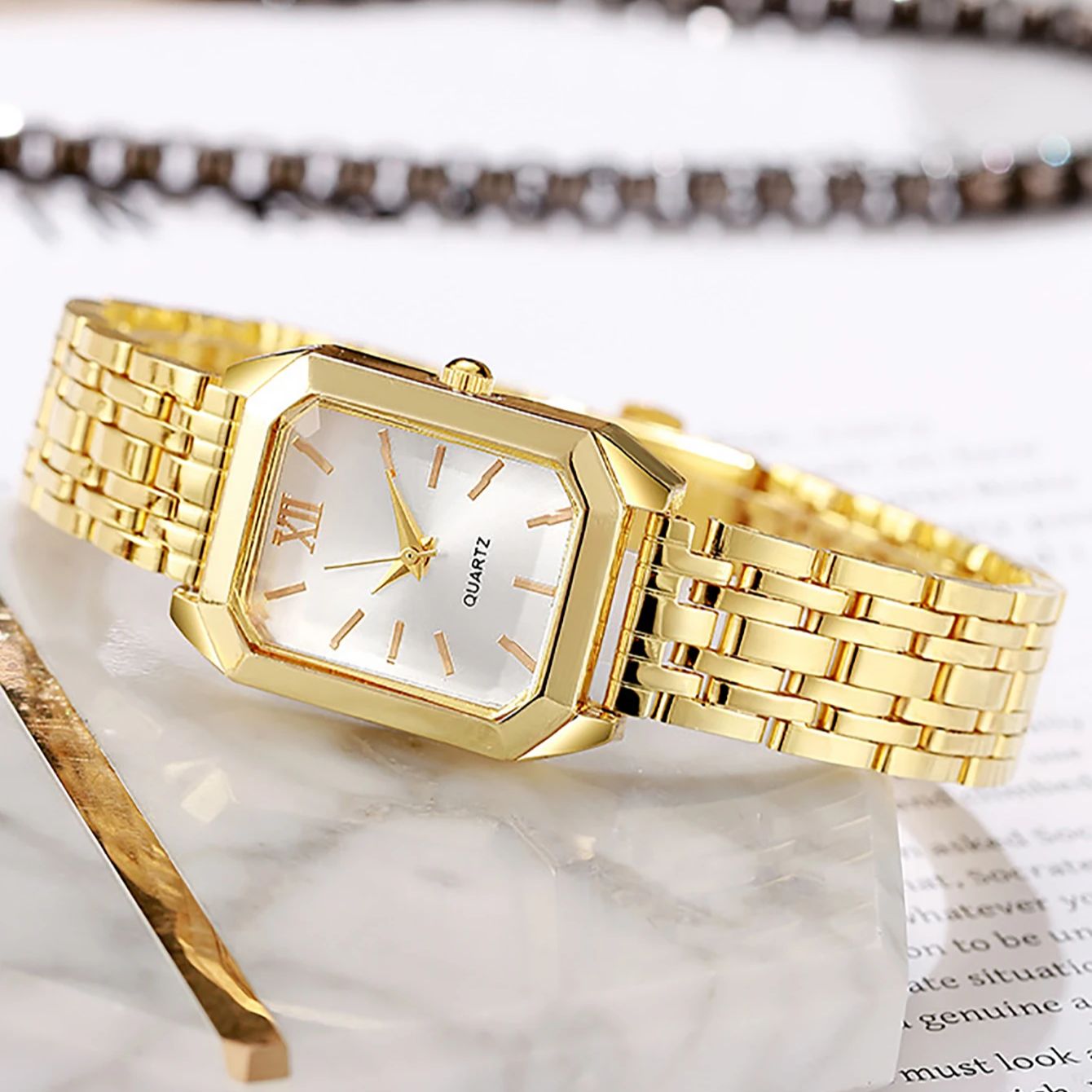 El conjunto de reloj de cuarzo - Does Jewelry Include Watches reseña y precio
