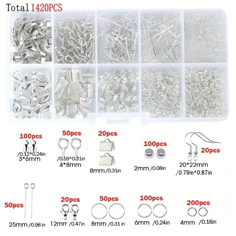 1420 piezas 1 caja Kit de acce - Jewelry Repair & Watches Reviews reseña y precio