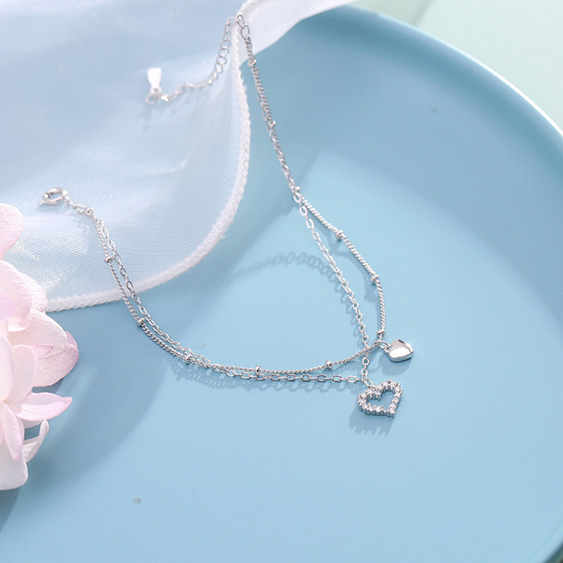 KOFSAC-tobilleras de Plata de  - Anklet Foot Chain reseña y precio